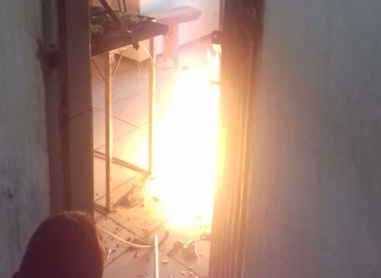 Botijão de gás explode e deixa duas mulheres feridas, em Seberi